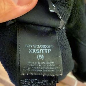 North face boys jacket xxs